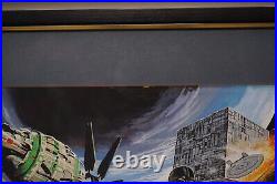 Graham Bleathman Framed Art, Star Wars/Star Trek/Godzilla/Forbiden Planet (2997)