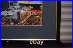 Graham Bleathman Framed Art, Star Wars/Star Trek/Godzilla/Forbiden Planet (2997)