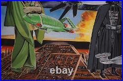 Graham Bleathman Framed Art, Star Wars/Star Trek/Godzilla/Forbiden Planet (2997)