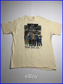 Grateful Dead 1986 Vintage XL Shirt Tour Star Trek Enterprise Susan Gean Rare