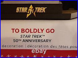 Hallmark Star Trek To Boldly Go, Kirk, Spock, McCoy 50th Anniversary Magic Sound
