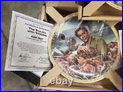 Hamilton Star Trek 20th Anniversary 1986 Collector Plates COMPLETE 8 PIECE SET