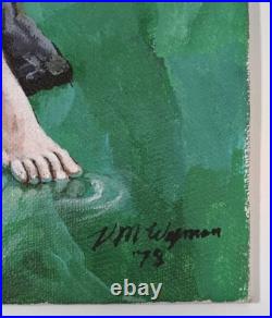 Hidden Grotto by VM (Vicki) Wyman. Original Star Trek Fan Art. 1978. Adult