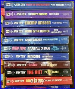 Huge Lot Of 70 Star Trek The Original Series Paperback Books