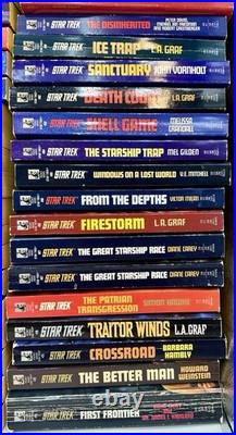 Huge Lot Of 70 Star Trek The Original Series Paperback Books