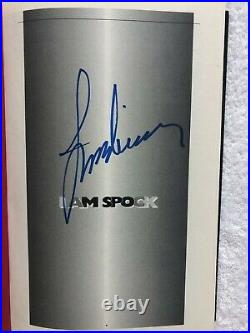 I Am Spock 1st Ed, (signed by Leonard Nimoy) Plus Star Trek Memories 1st Ed New