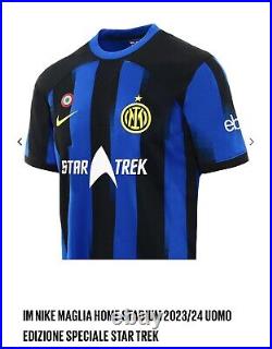 INTER Home Stadium 24 STAR TREK Limited Edition T-Shirt SOLD OUT ORIGINAL