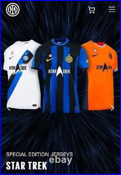 INTER Home Stadium 24 STAR TREK Limited Edition T-Shirt SOLD OUT ORIGINAL