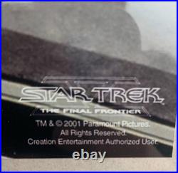 JSA Star Trek The Final Frontier 6 crew Autograph Nimoy Shatner photo auto Takei