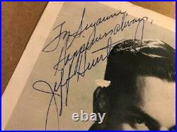 Jeffrey Hunter Extremely Rare Very Early Autographed Photo 50s Star Trek Search