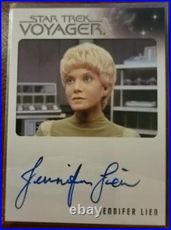 Jennifer Lien as Kes Star Trek Voyager Heroes & Villains Autograph Card