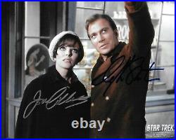 Joan Collins/William Shatner Shatner Star Trek TOS Original Signed 8X10 photo #2
