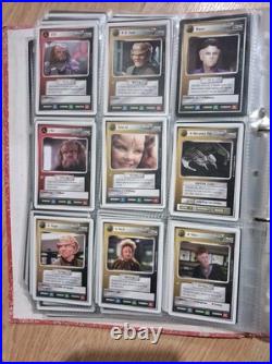 Job Lot Star Trek The Next Generation Card Album Mint Condition