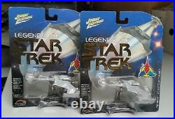 Johnny Lightning Legends of Star Trek job lot of 6 x sealed die cast ships