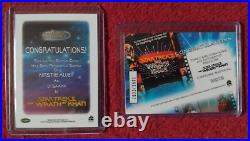 Kirstie Alley Star Trek The Wrath of Khan autograph & wardrobe trading card