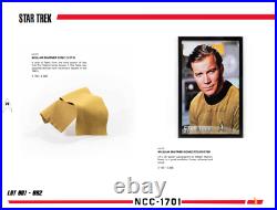 LARGE Star Trek TOS Command Original TUNIC Fabric Paramount Stock Prop Uniform
