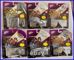 LEGENDS OF STAR TREK Series 3 Uncharted Territories COMPLETE SET OF 6 MOC NEW