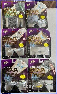 LEGENDS OF STAR TREK Series 3 Uncharted Territories COMPLETE SET OF 6 MOC NEW