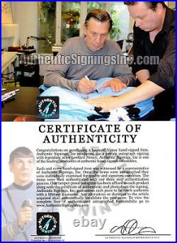 Leonard Nimoy Autographed Signed Spock Star Trek Shirt ASI Proof