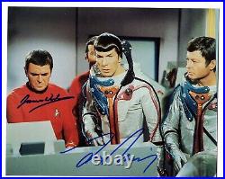 Leonard Nimoy & James Doohan Original Autographs Vintage Star Trek Memorabilia