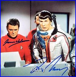 Leonard Nimoy & James Doohan Original Autographs Vintage Star Trek Memorabilia