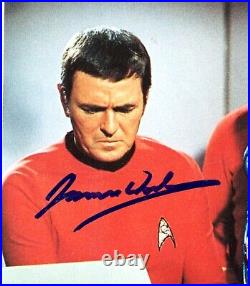 Leonard Nimoy & James Doohan Original Autographs Vintage Star Trek Memorabilia