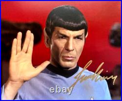 Leonard Nimoy Signed 8x10 (STAR TREK SPOCK) Authentic Original Autograph withCOA Leonard Nimoy Signed 8x10 (STAR TREK SPOCK) Authentic Original Autograph withCOA