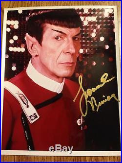 Leonard Nimoy Spock Original Autograph MINT Star Trek Promo pic #RIPNimoy #LLAP