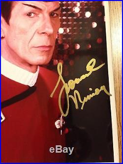 Leonard Nimoy Spock Original Autograph MINT Star Trek Promo pic #RIPNimoy #LLAP