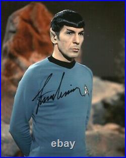 Leonard Nimoy Star Trek Autographed Signed 8x10 Photo As Pictured