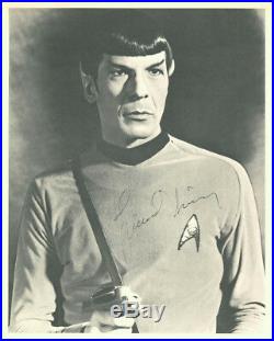 Leonard Nimoy (Star Trek) (Vintage) signed photo COA