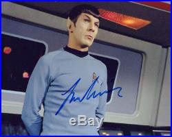 Leonard Nimoy (Star Trek) signed authentic 8x10 photo COA