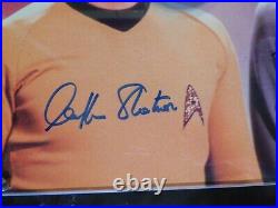 Leonard Nimoy/William Shatner Kirk Spock Star Trek Autographed Plaque-QVC