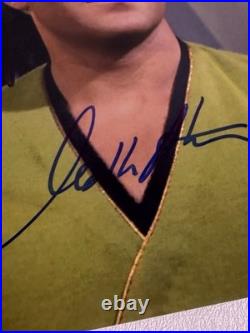 Leonard Nimoy & William Shatner Signed 8 x 10 Autographed STAR TREK Color Photo