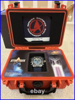Limited Edition (166/200) Nuebo X Star Trek Men's Wrist Watch In Warp Blue