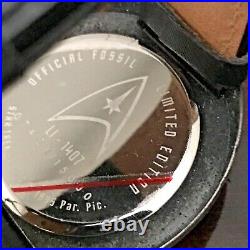 Limited Edition STAR TREK Official Commemorative Timepiece FOSSIL Watch NEW 1995