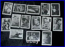 (Lot of 14) Vintage 1967 STAR TREK LEAF Gum Cards SPOCK SULU KIRK PHASER #3-62