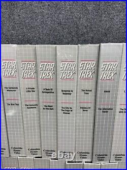 Lot of 39 Star Trek Collector's Edition Complete Original VHS Tapes SEALED NEW