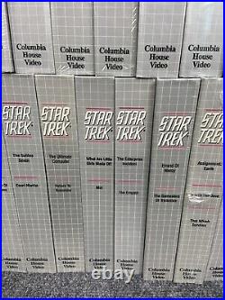 Lot of 39 Star Trek Collector's Edition Complete Original VHS Tapes SEALED NEW