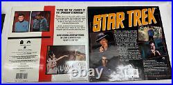 Lot of (9) Original STAR TREK (one Next Generation) Vintage Calendars 1976-1997