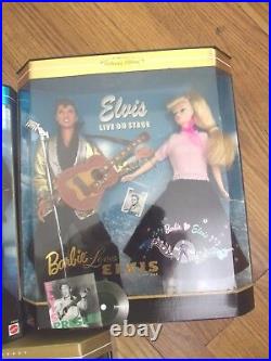 Lote De 3 Barbie Ama Elvis Set Regalo Coleccionista Ed 1996 -xfiles Star Trek