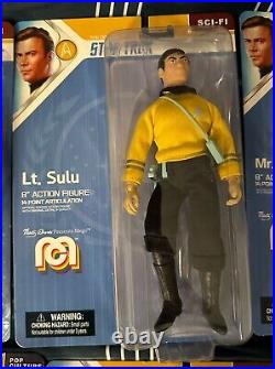 MEGO Star Trek TOS Rare Edition Kirk, Spock, Scotty, McCoy, Sulu, Chekov, Uhura