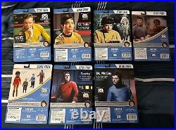 MEGO Star Trek TOS Rare Edition Kirk, Spock, Scotty, McCoy, Sulu, Chekov, Uhura