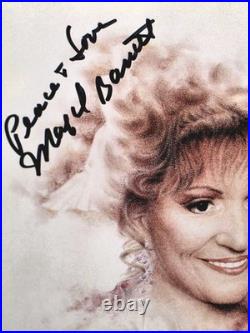 Majel Barrett Signed Original Star Trek Crew Photo Autograph JSA COA Star Trek