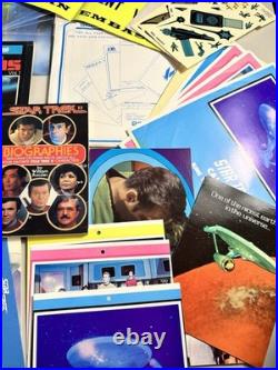 Massive Vintage Rare Original Star Trek Series Fan Club Convention Memorabilia