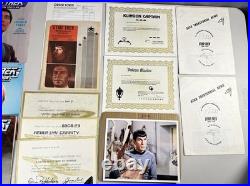 Massive Vintage Rare Original Star Trek Series Fan Club Convention Memorabilia