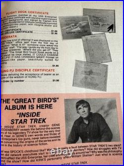 Massive Vintage Rare Original Star Trek Series Fan Club Convention Memorabilia