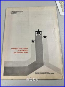 Massive Vintage Rare Original Star Trek Series Fan Club Convention Memorabilia