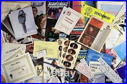 Massive Vintage Rare Original Star Trek Series Fan Club Convention Memorabilia