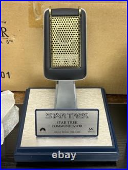 Master Replicas Star Trek TOS Communicator Limited Edition Collectible READ